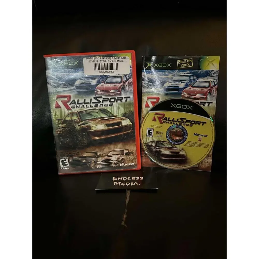 Ralli Sport Challenge Microsoft Xbox CIB Video Game